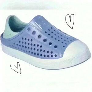 Skechers Foamies Guzman‎ Steps Blue Slip On Sneaker  youth size 5